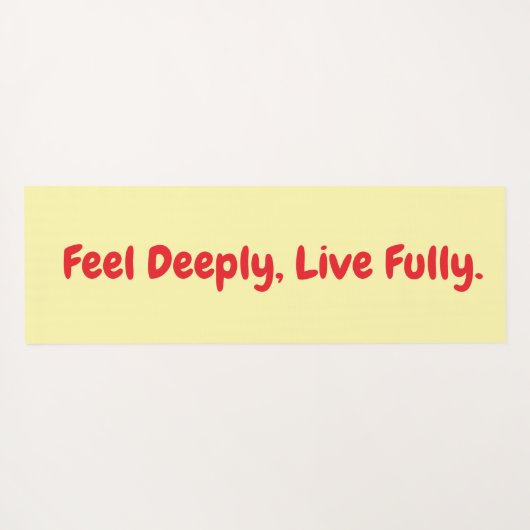 feelings is ヨガマット (裏面(横))