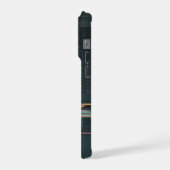 Feelings Liability Phone Case AI Glitch Financial  iPhoneケース (左側面)