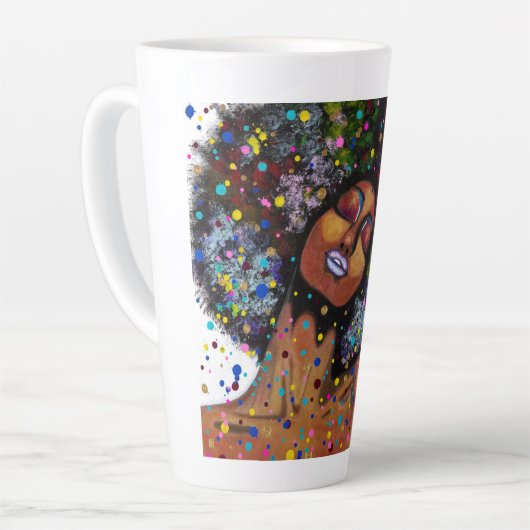 Feels Good -  Latte Mug カフェラテマグ (左アングル)