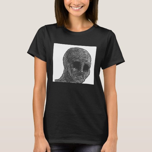 Feels Guy Wojak Meme Doomer  1 Tシャツ (正面)