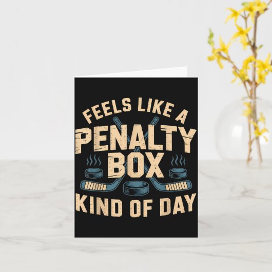 Feels Like A Penalty Box Kind Of Day  カード (黄色い花)