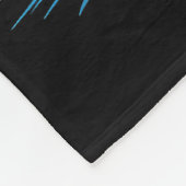 Feels Like A Penalty Box Kind Of Day Funny Hockey フリースブランケット (角)