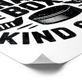 Feels Like A Penalty Box Kind Of Day Funny Hockey  ポスター (角)