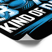 Feels Like A Penalty Box Kind Of Day Funny Hockey ポスター (角)