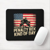 Feels Like A Penalty Box Kind Of Day Funny Hockey  マウスパッド (マウス)