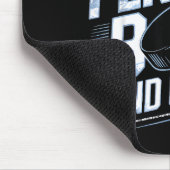 Feels Like A Penalty Box Kind Of Day Funny Hockey  マウスパッド (コーナー)