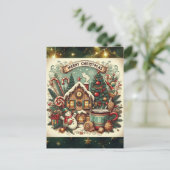 Feestdagen briefkaart シーズンポストカード (スタンド正面)