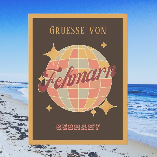 Fehmarn deutsche Ostseeinsel Postkarte ポストカード