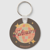 Fehmarn deutsche Ostseeinsel retro キーホルダー (正面)