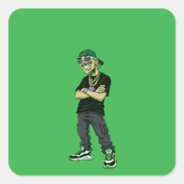 Feid Ferxxo スクエアシール