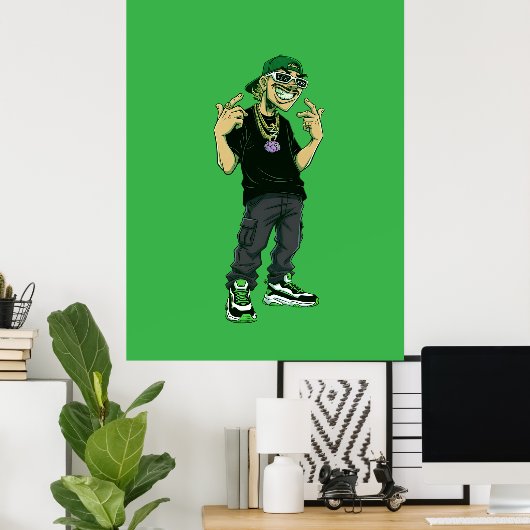 Feid Ferxxo ポスター (ホームオフィス)