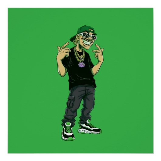 Feid Ferxxo ポスター (正面)