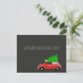Feiertagspostkarte MINI COOPER シーズンポストカード (スタンド正面)