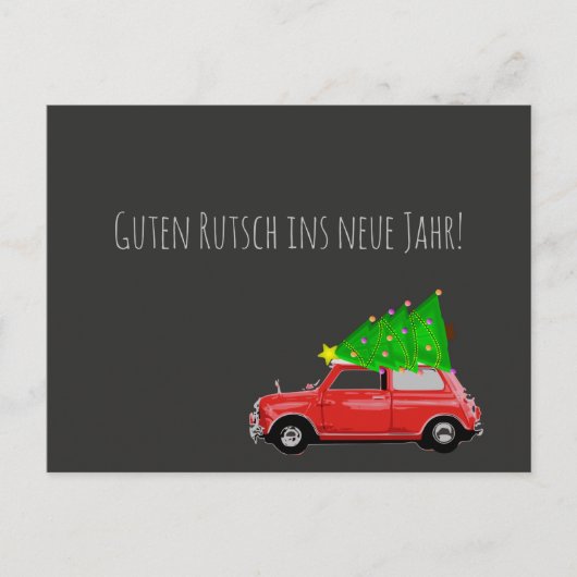 Feiertagspostkarte MINI COOPER シーズンポストカード (正面)