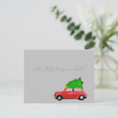 Feiertagspostkarte MINI COOPER シーズンポストカード (スタンド正面)