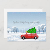 Feiertagspostkarte MINI COOPER シーズンポストカード (正面/裏面)