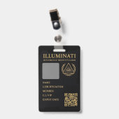 Feiler & Rothschild lluminati Diplomatic Identity バッジ (クリップ付き表面)