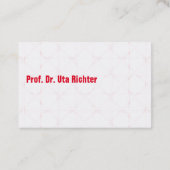 Fein bemustert 名刺 (裏面)