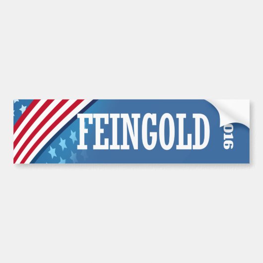 FEINGOLD 2016年 バンパーステッカー (正面)