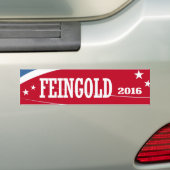 FEINGOLD 2016年 バンパーステッカー (車上)