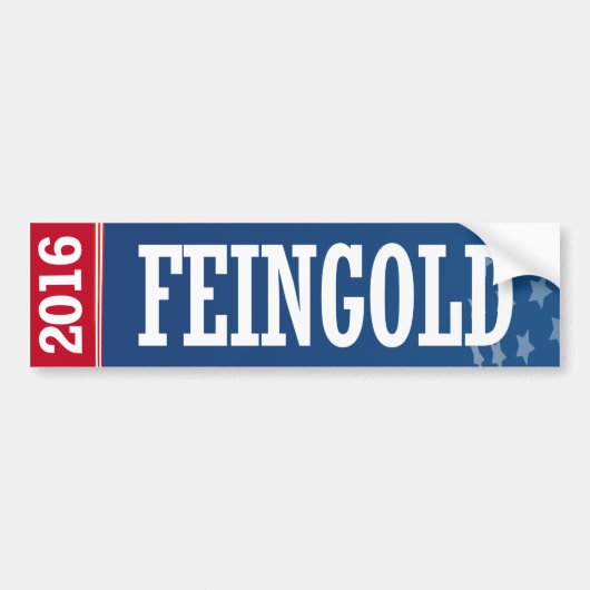 FEINGOLD 2016年 バンパーステッカー (正面)