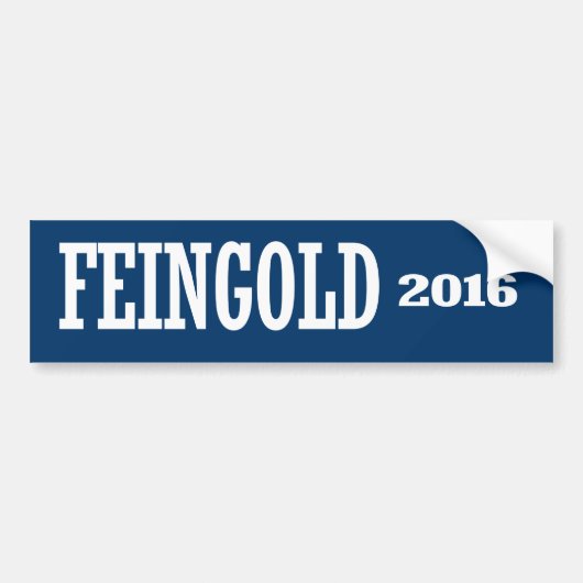 FEINGOLD 2016年 バンパーステッカー (正面)