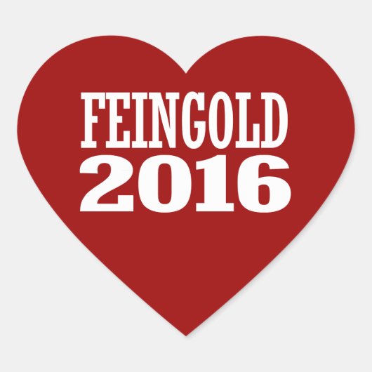 FEINGOLD 2016 ハートシール (正面)