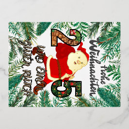 Feirtag Folienpostkarte 箔シーズンポストカード