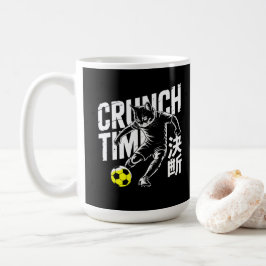 Feisty Soccer Cat Mug - Crunch Time Coffee Cup コーヒーマグカップ