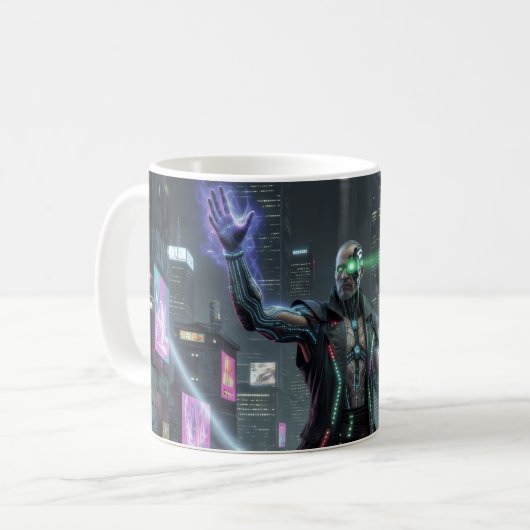 Feiticeiro Futurista コーヒーマグカップ (正面左)