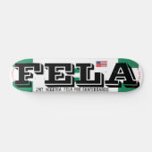 FELA JMT NIGERIA 7 3/4"スケートボードデッキ スケートボード (横)