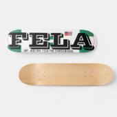 FELA JMT NIGERIA 7 3/4"スケートボードデッキ スケートボード (横)