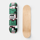 FELA JMT NIGERIA 8 1/4"スケートボードデッキ スケートボード (正面)