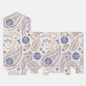 Feld Blume Paisley Muster フェイバーボックス (見開き)