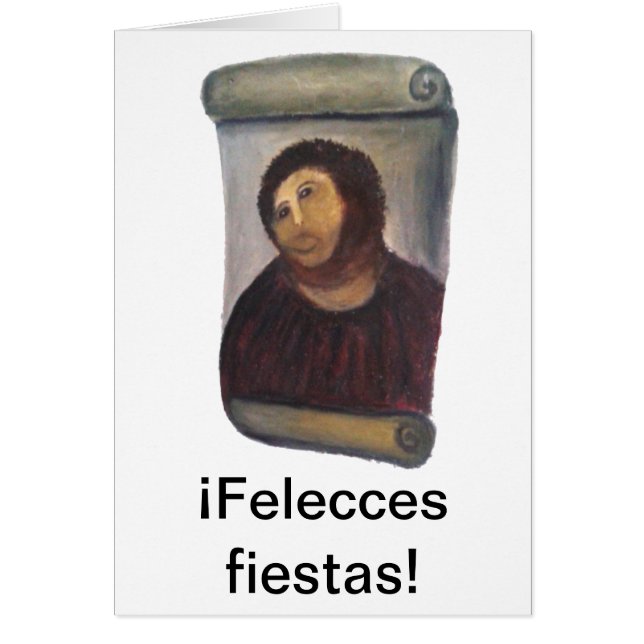 Felecces fiestas! Felicidades del Ecce homo (正面)