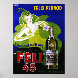 FELI 45 ABSINTHEポスター ポスター