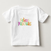 Felices Pascuas te desea la bebe ベビーTシャツ (裏面)