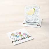 Felicidades スクエアペーパーコースター (インサイチュ)