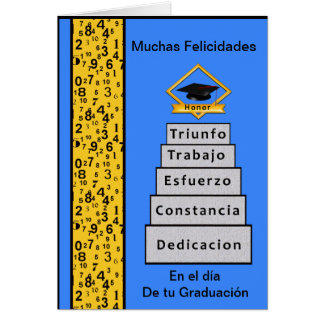 Felicidades en dia de tuのgraduacionカード