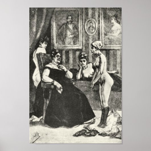 Felicien Rops – 試験 ポスター (正面)