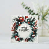 Felicitación navideña (postal). カード (スタンド正面)