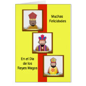 Felicitacion para el Dia de Los Reyes Magos (正面)