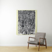 Felicityからの追放、インクスケッチ タペストリー (インサイチュ)