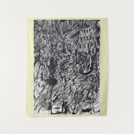 Felicityからの追放、インクスケッチ タペストリー