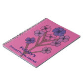 Felicity's Pressed Flower Journal ノートブック (左側)