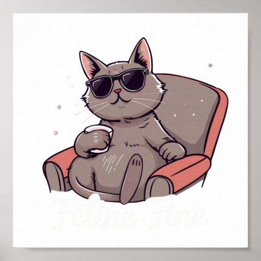 Felineデジ素晴らしタルダウンロード – DTF Priに最適 ポスター (正面)