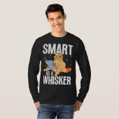 Feline Cat  Smart as a Whisker Tシャツ (正面フル)