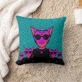 Feline character クッション (ブランケット)