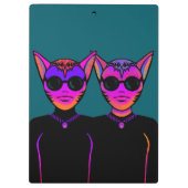 Feline Character クリップボード (裏面)