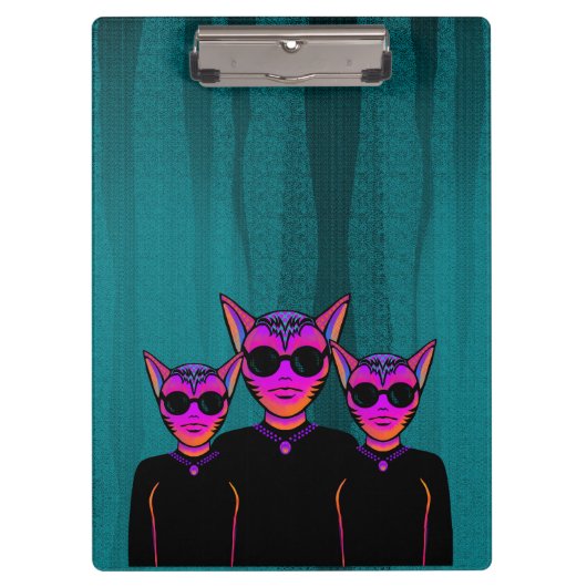 Feline Character クリップボード (正面)